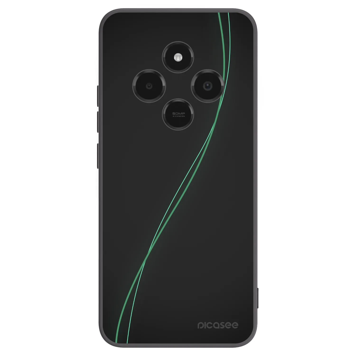 Picasee silikonski črni ovitek za Xiaomi Poco C75 - Be Different