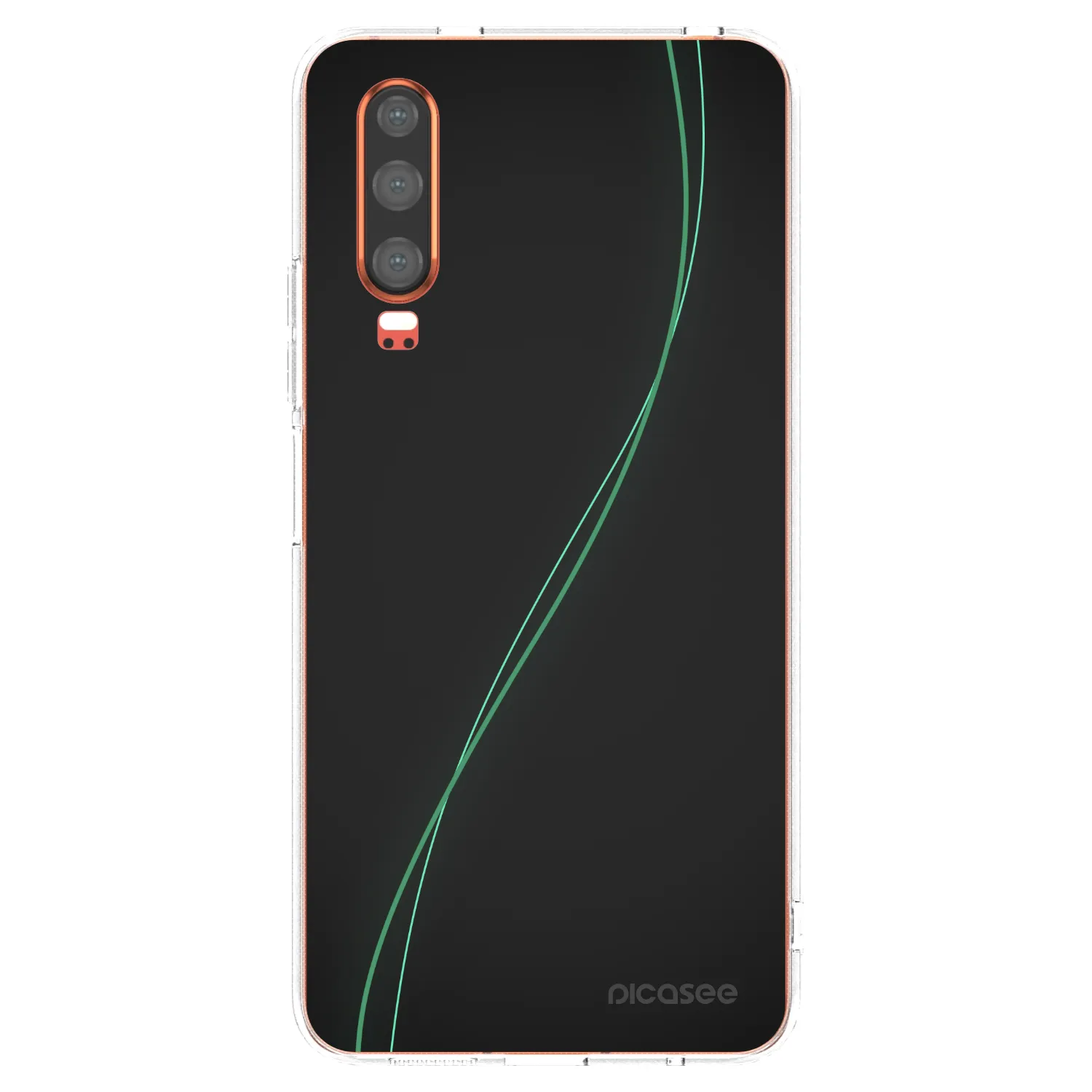 Picasee silikonski prozorni ovitek za Huawei P30 - Be Different