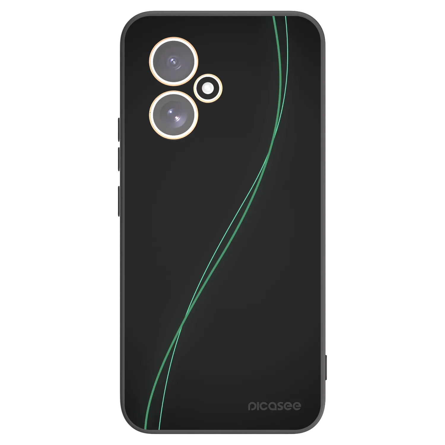 Picasee silikonski črni ovitek za Honor 400 5G - Be Different