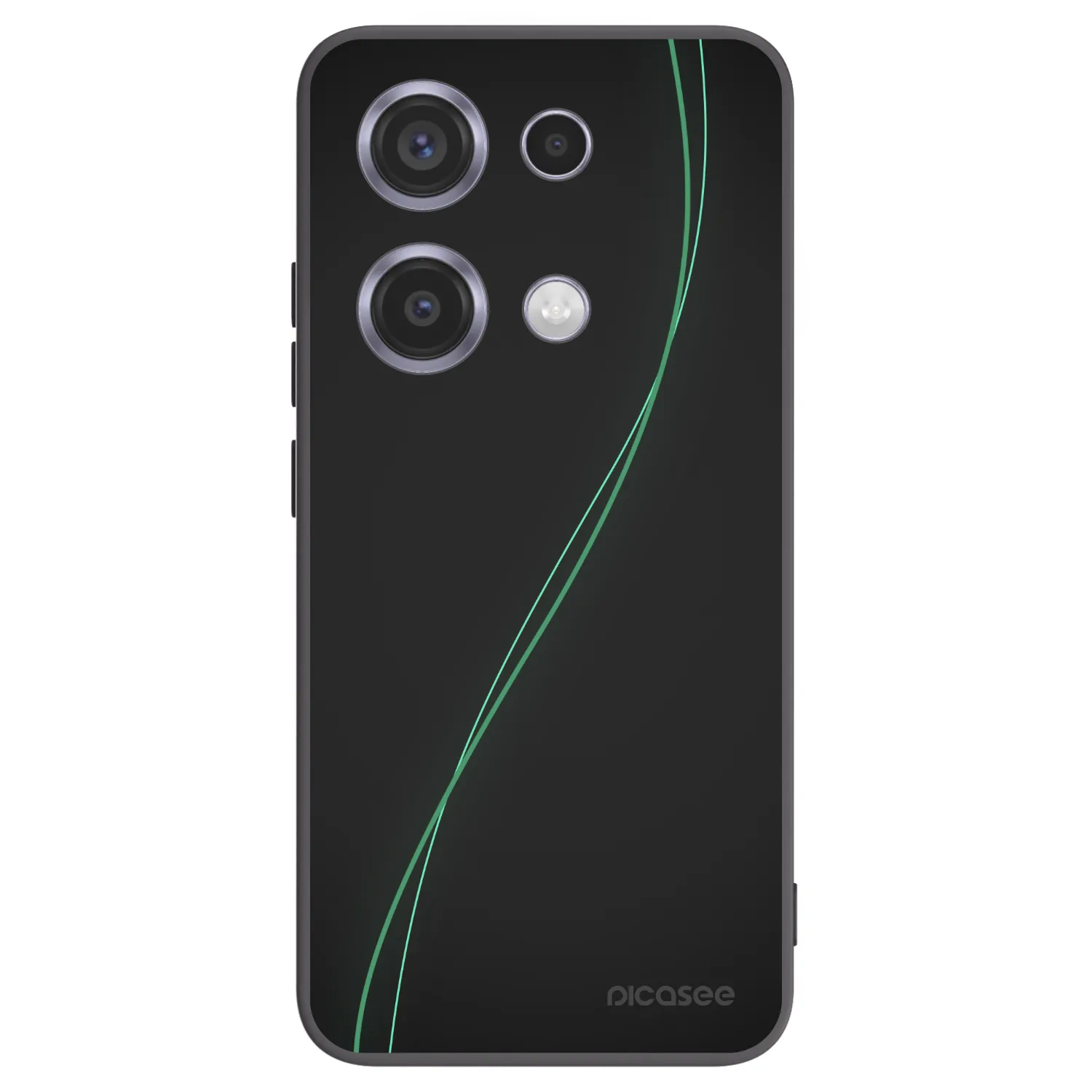 Picasee silikonski črni ovitek za Xiaomi Redmi Note 14S - Be Different