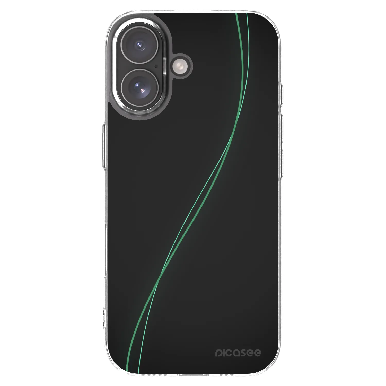 Picasee silikonski prozorni ovitek za Apple iPhone 17 - Be Different