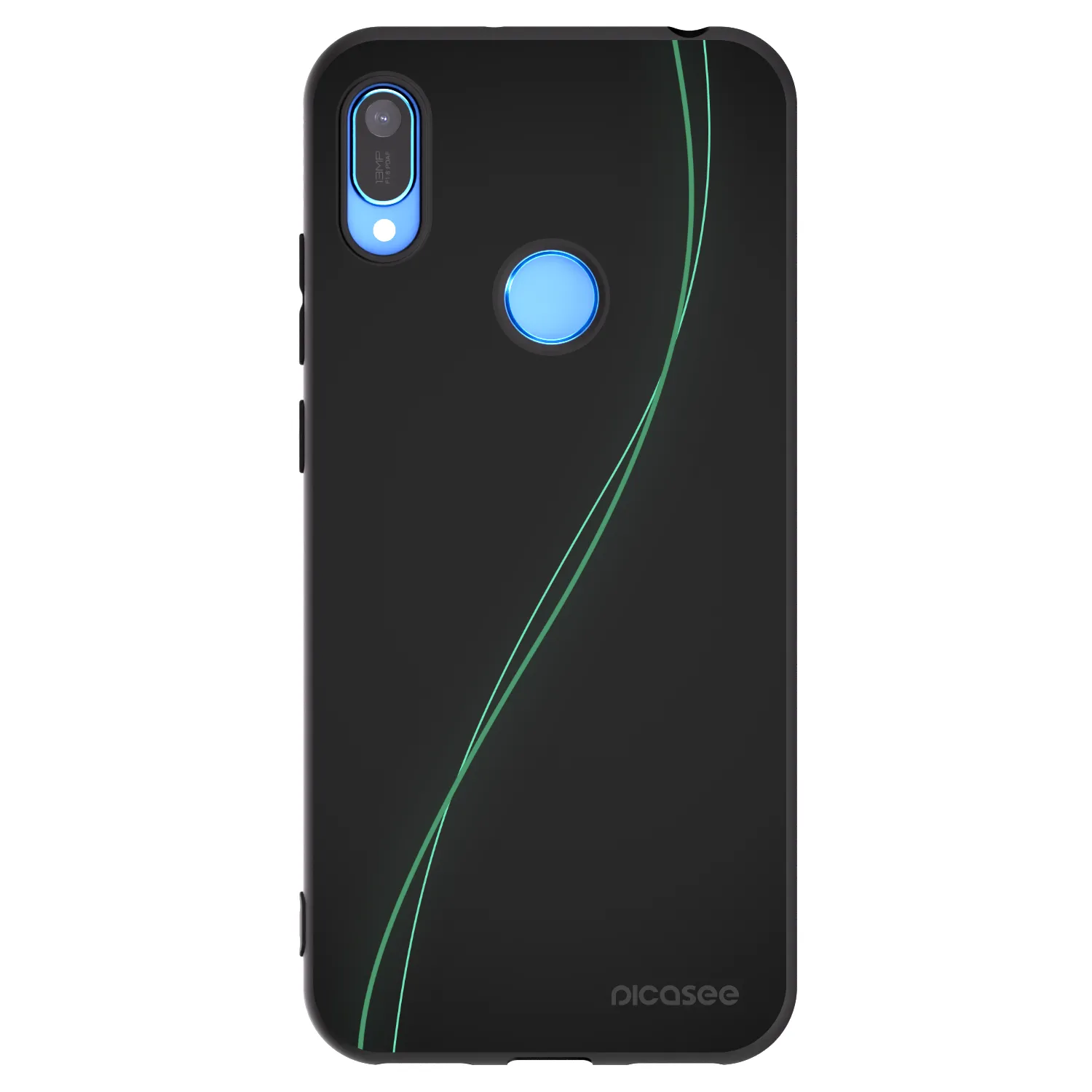 Picasee silikonski črni ovitek za Huawei Y6 2019 - Be Different