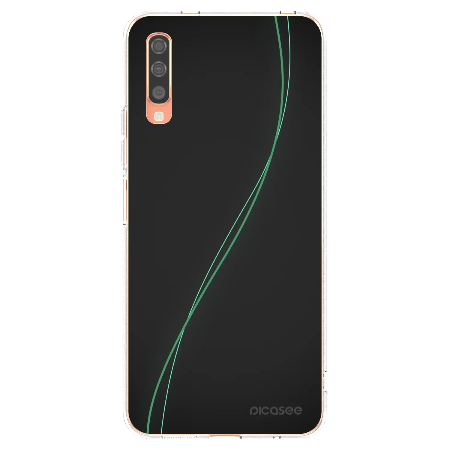 Picasee silikonski prozorni ovitek za Samsung Galaxy A70 A705F - Be Different
