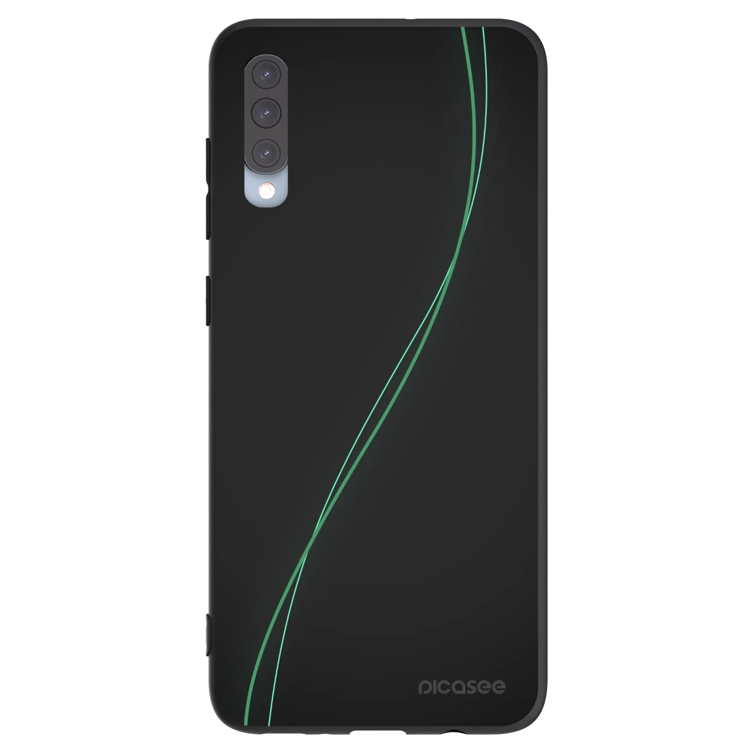 Picasee silikonski črni ovitek za Samsung Galaxy A70 A705F - Be Different