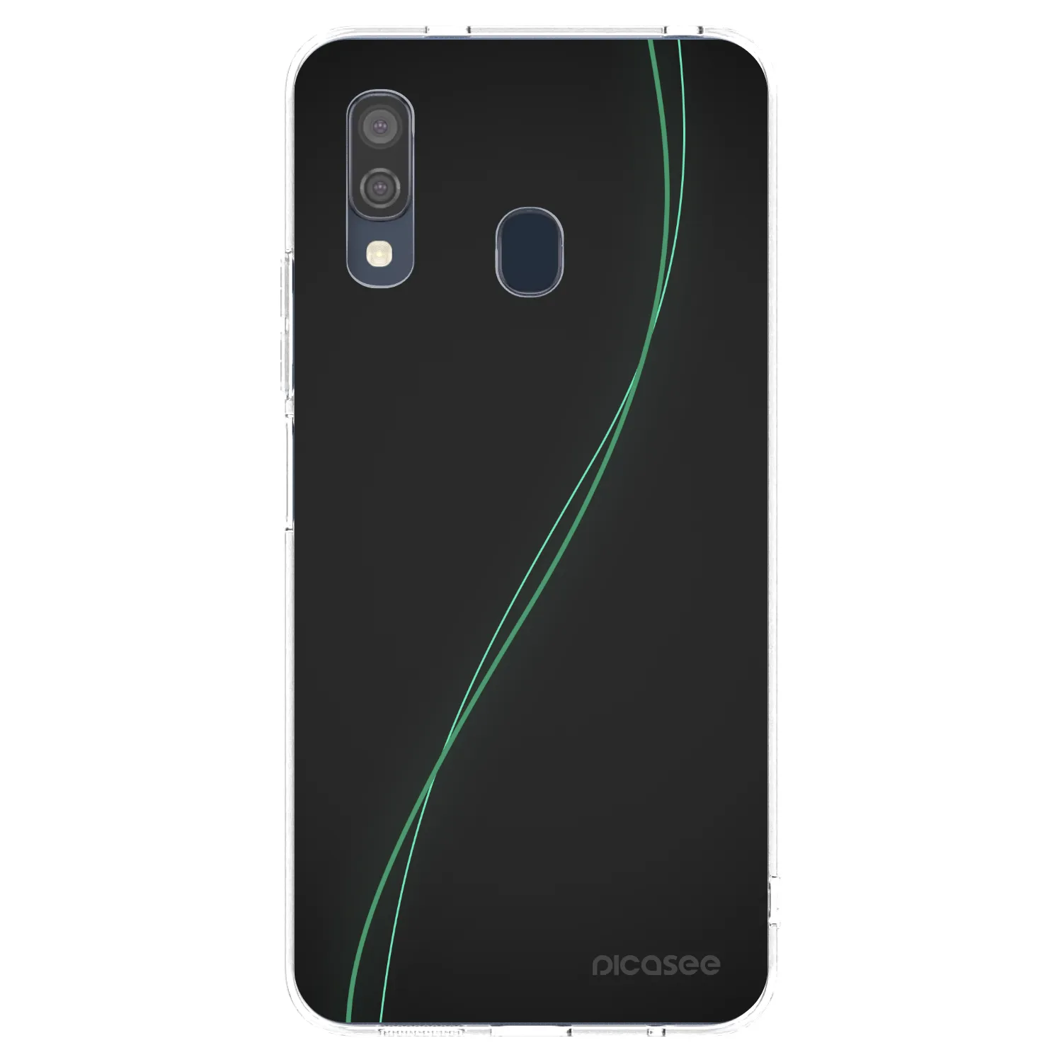 Picasee silikonski prozorni ovitek za Samsung Galaxy A40 A405F - Be Different