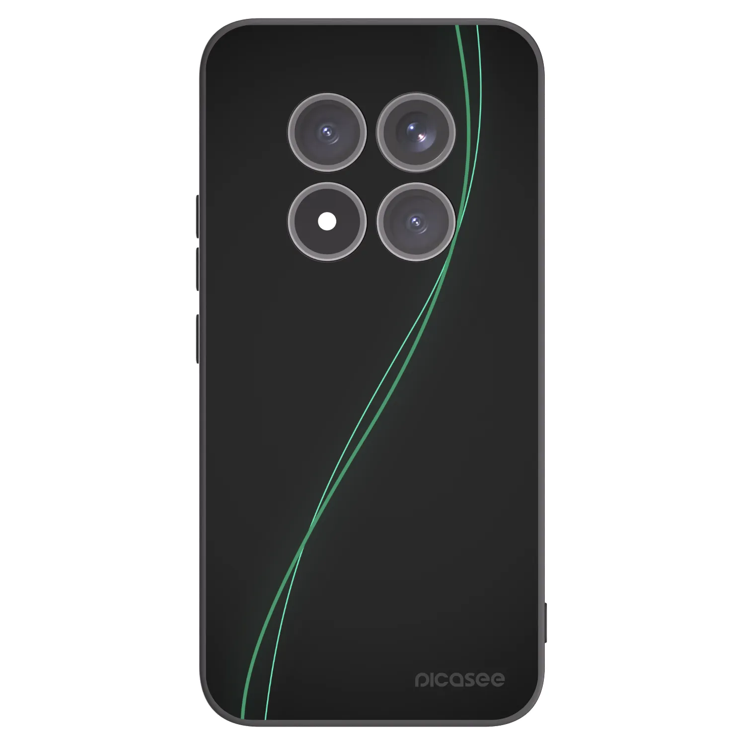 Picasee silikonski črni ovitek za Xiaomi Redmi Note 15 Pro+ - Be Different