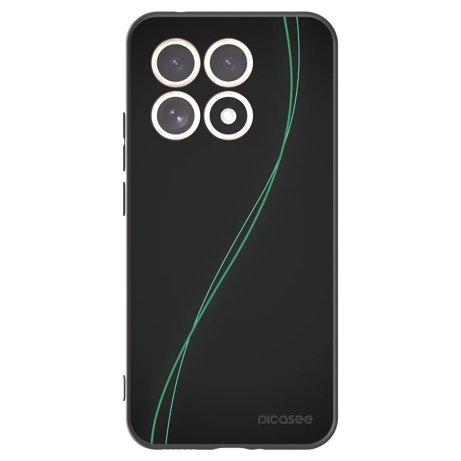 Picasee silikonski črni ovitek za Xiaomi 15T - Be Different