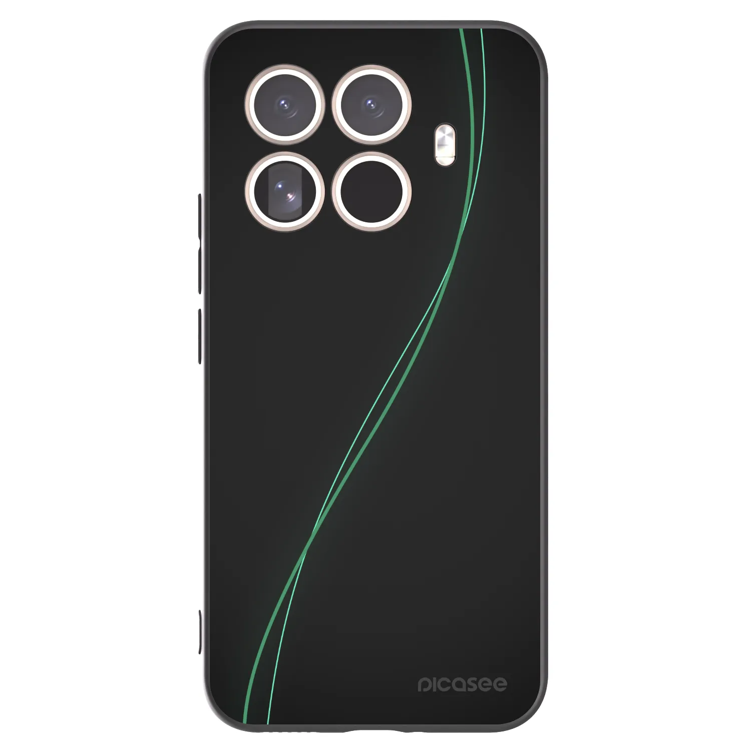 Picasee silikonski črni ovitek za Xiaomi 15T Pro - Be Different