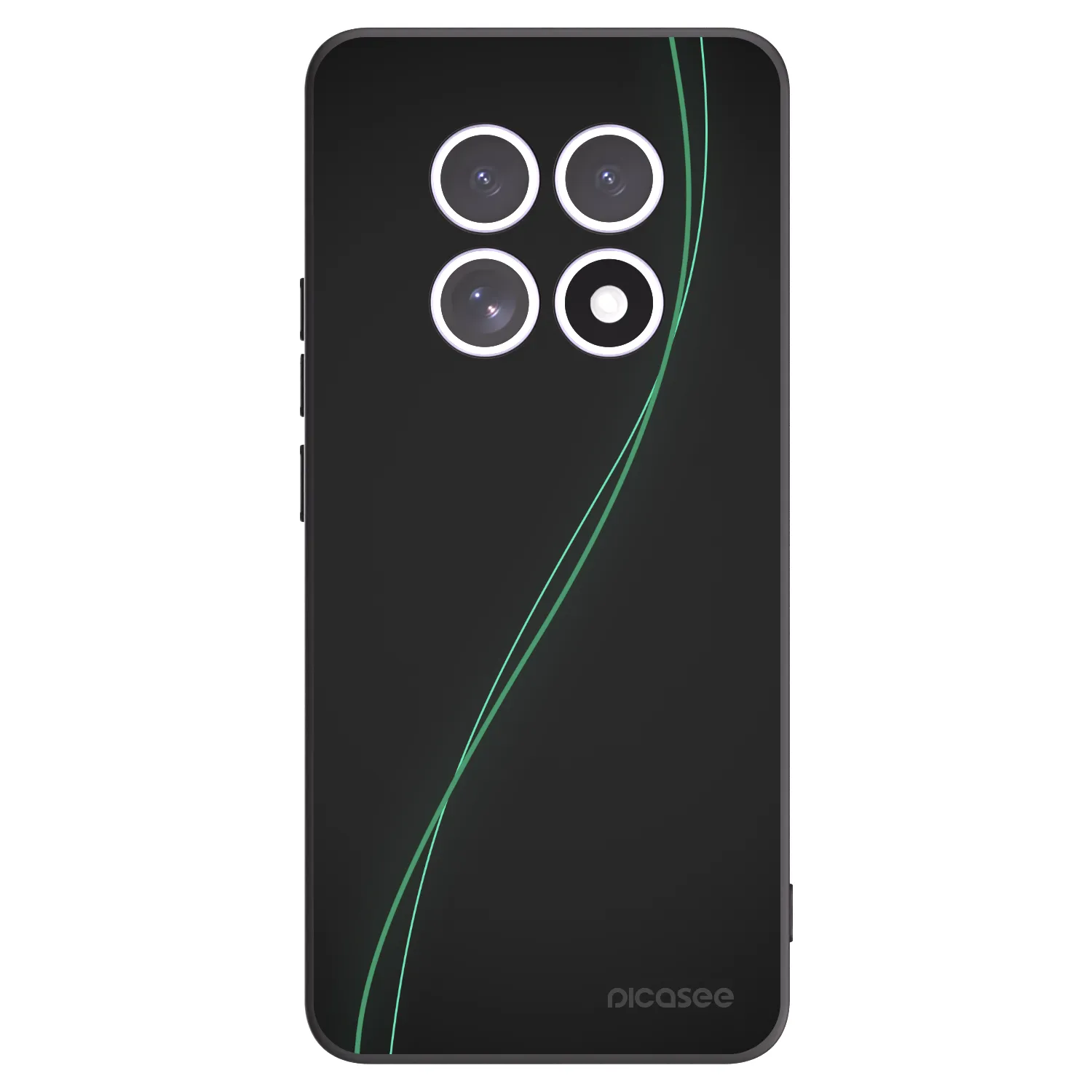 Picasee silikonski črni ovitek za Xiaomi Redmi Note 15 - Be Different