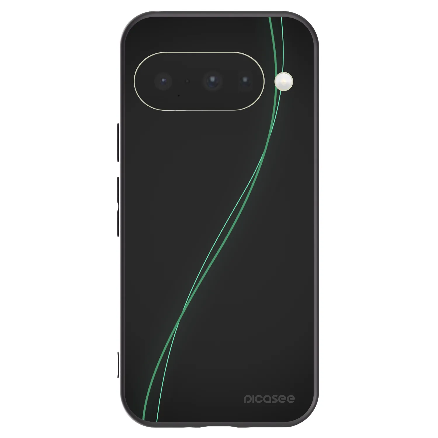 Picasee silikonski črni ovitek za Google Pixel 10 - Be Different