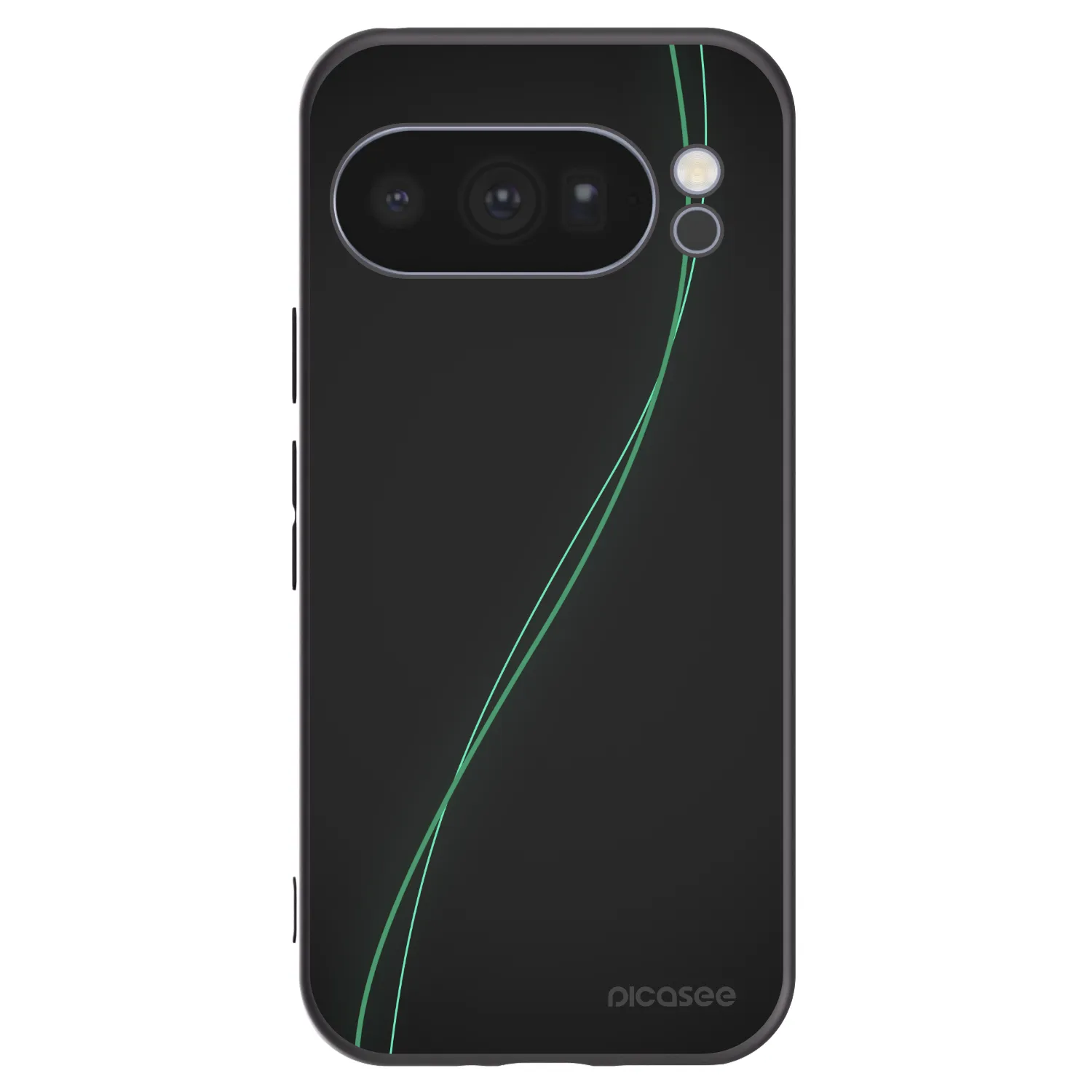 Picasee silikonski črni ovitek za Google Pixel 10 Pro - Be Different