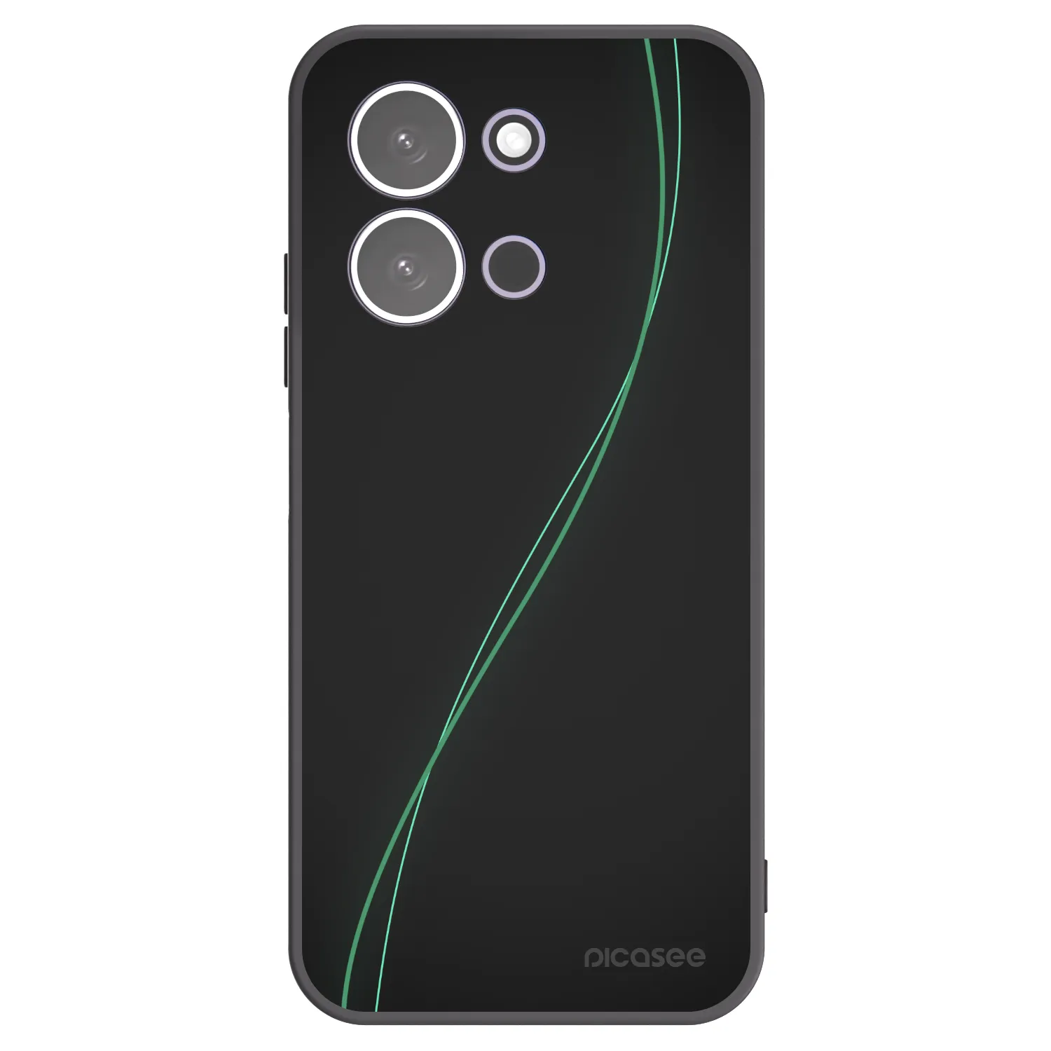 Picasee silikonski črni ovitek za Xiaomi Redmi 15C 5G - Be Different