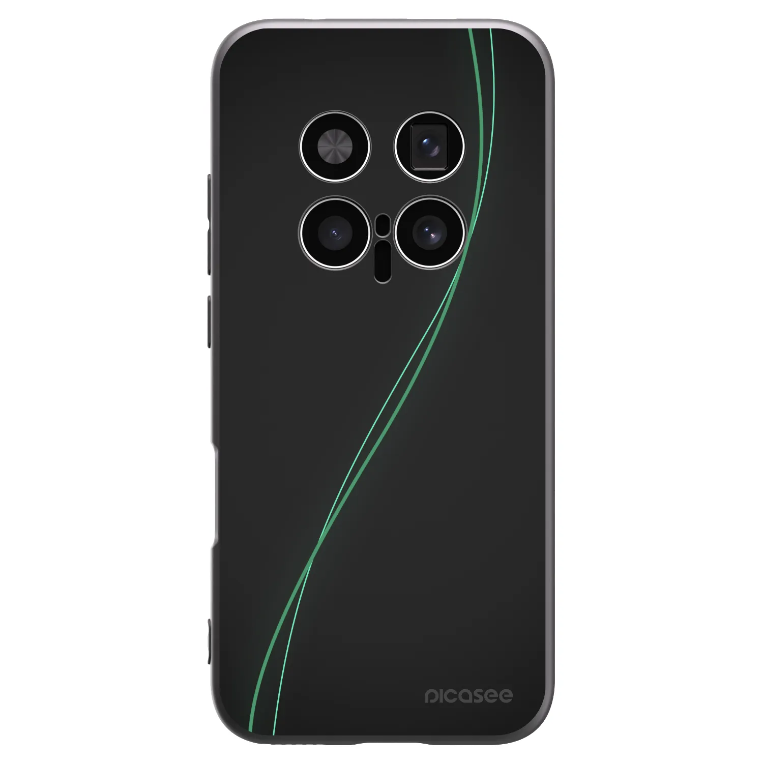 Picasee silikonski črni ovitek za Honor Magic8 Pro 5G - Be Different