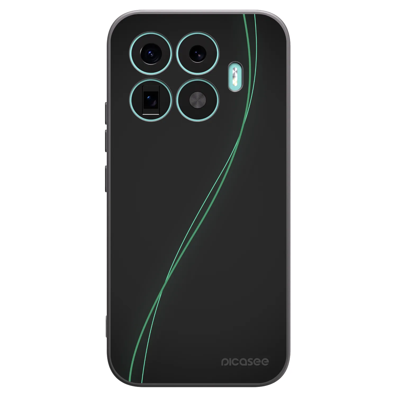 Picasee silikonski črni ovitek za Xiaomi 17T - Be Different