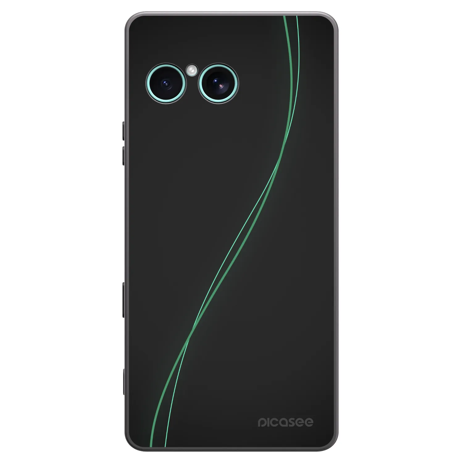 Picasee silikonski črni ovitek za Sony Xperia 10 VII - Be Different