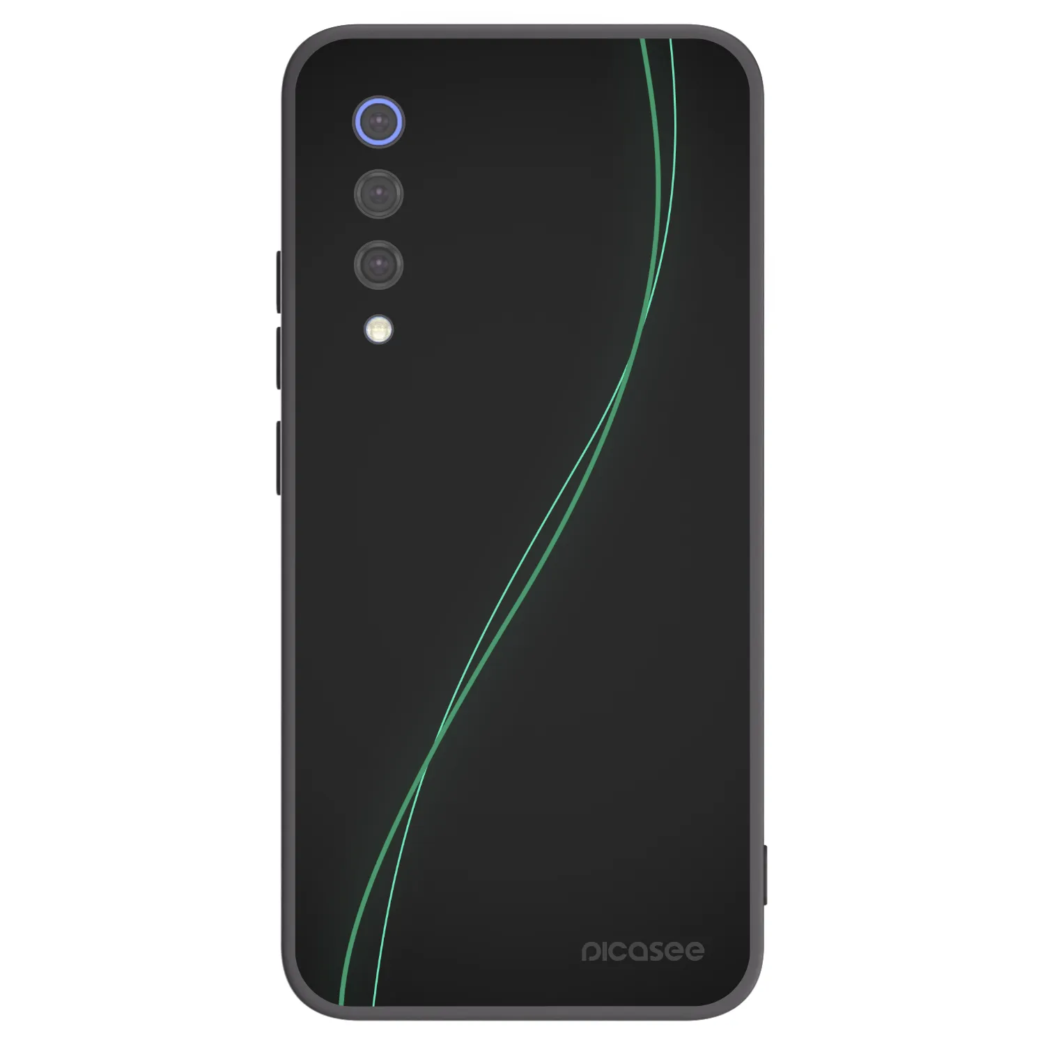 Picasee silikonski črni ovitek za Xiaomi Mi 9 SE - Be Different