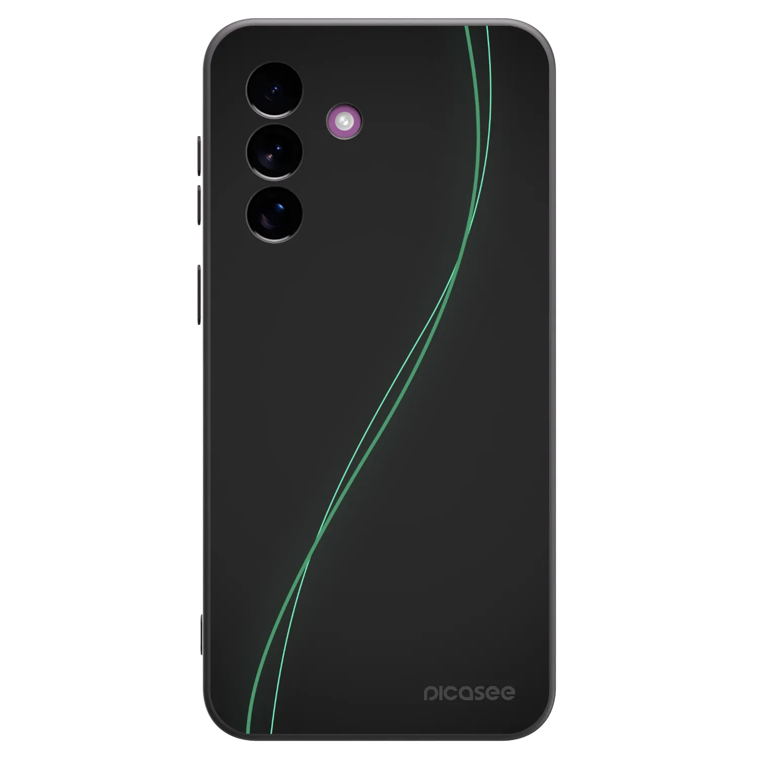 Picasee silikonski črni ovitek za Samsung Galaxy A37 - Be Different