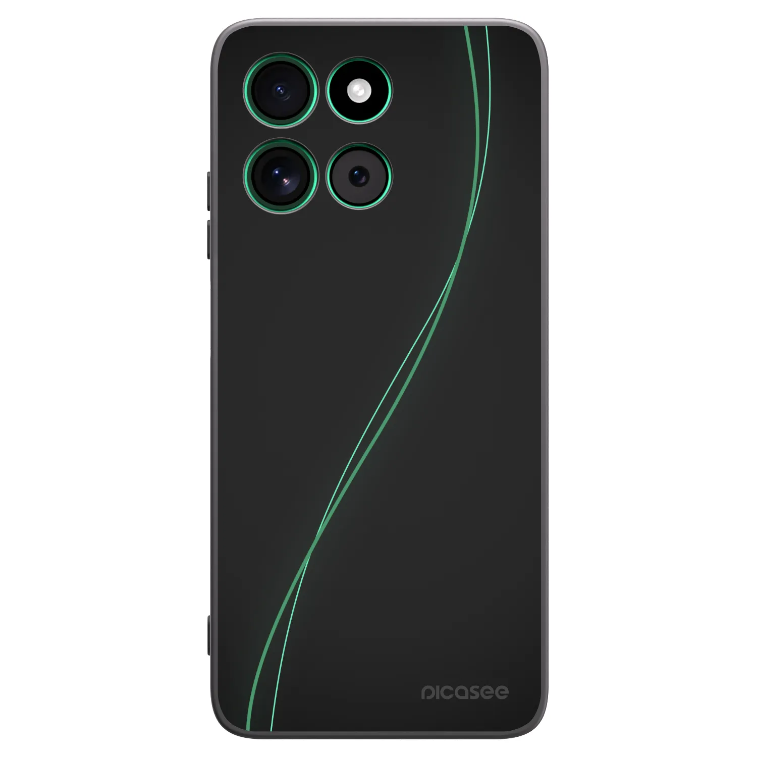 Picasee silikonski črni ovitek za Motorola Moto G57 Power - Be Different