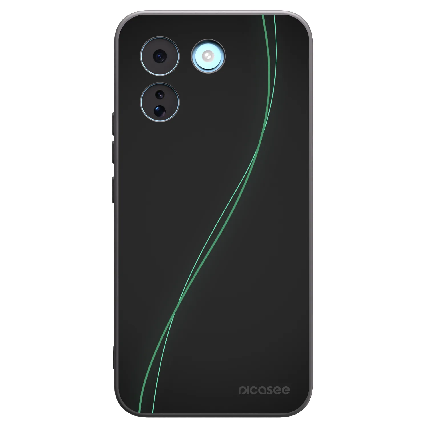 Picasee silikonski črni ovitek za Xiaomi Redmi Note 17 Pro MAX 5G - Be Different