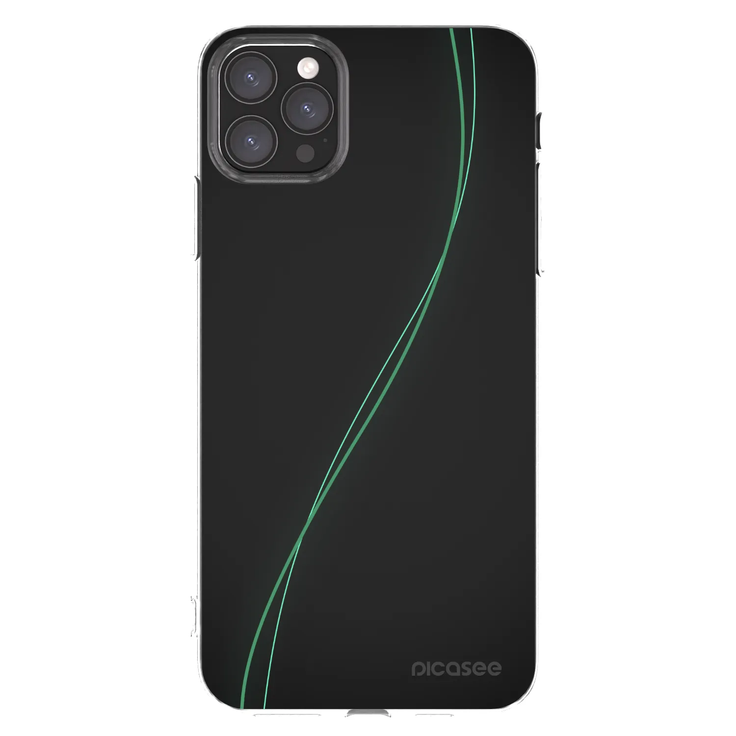 Picasee silikonski prozorni ovitek za Apple iPhone 11 Pro Max - Be Different