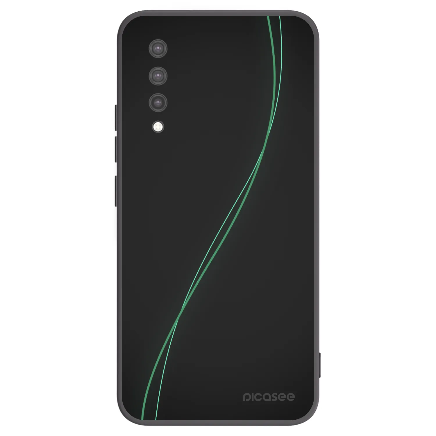 Picasee silikonski črni ovitek za Xiaomi Mi 9 Lite - Be Different