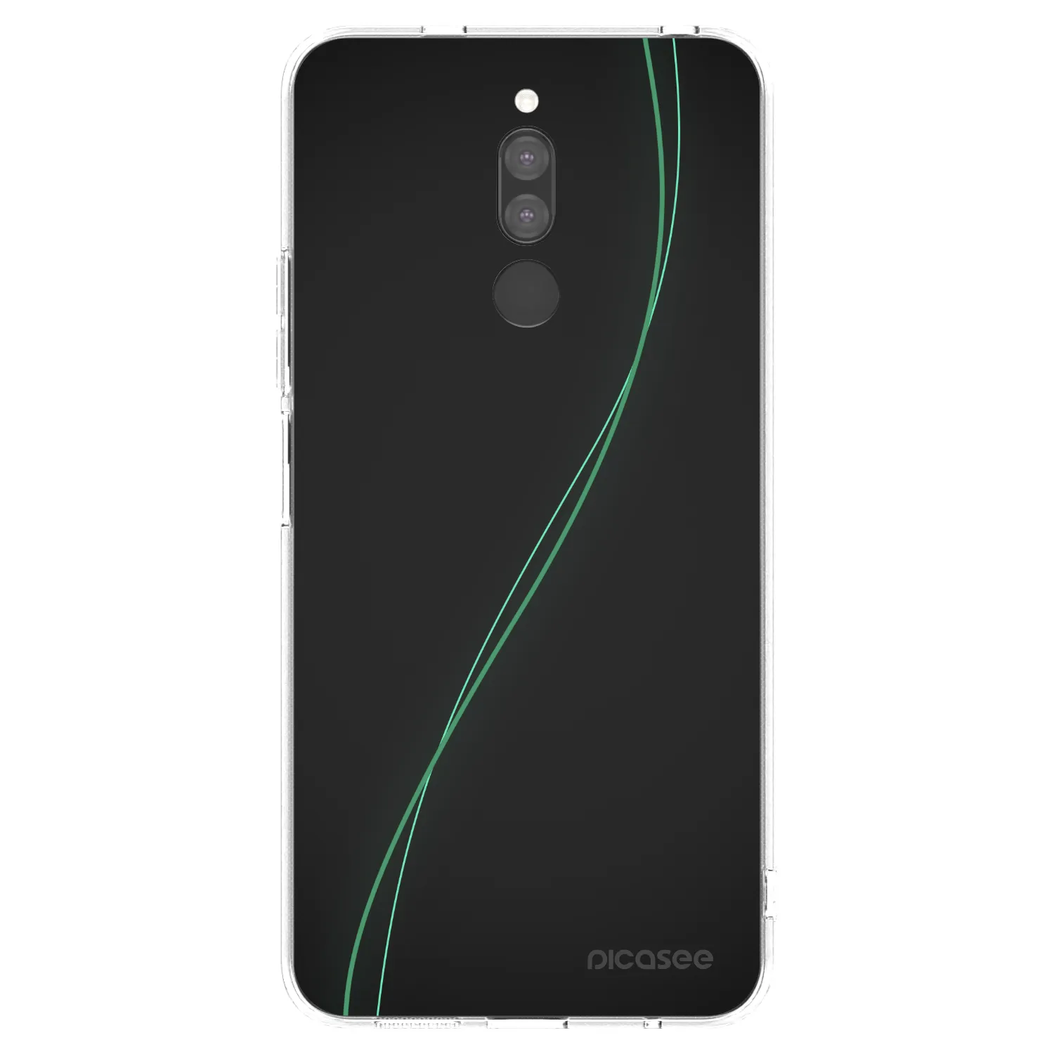 Picasee silikonski prozorni ovitek za Xiaomi Redmi 8 - Be Different