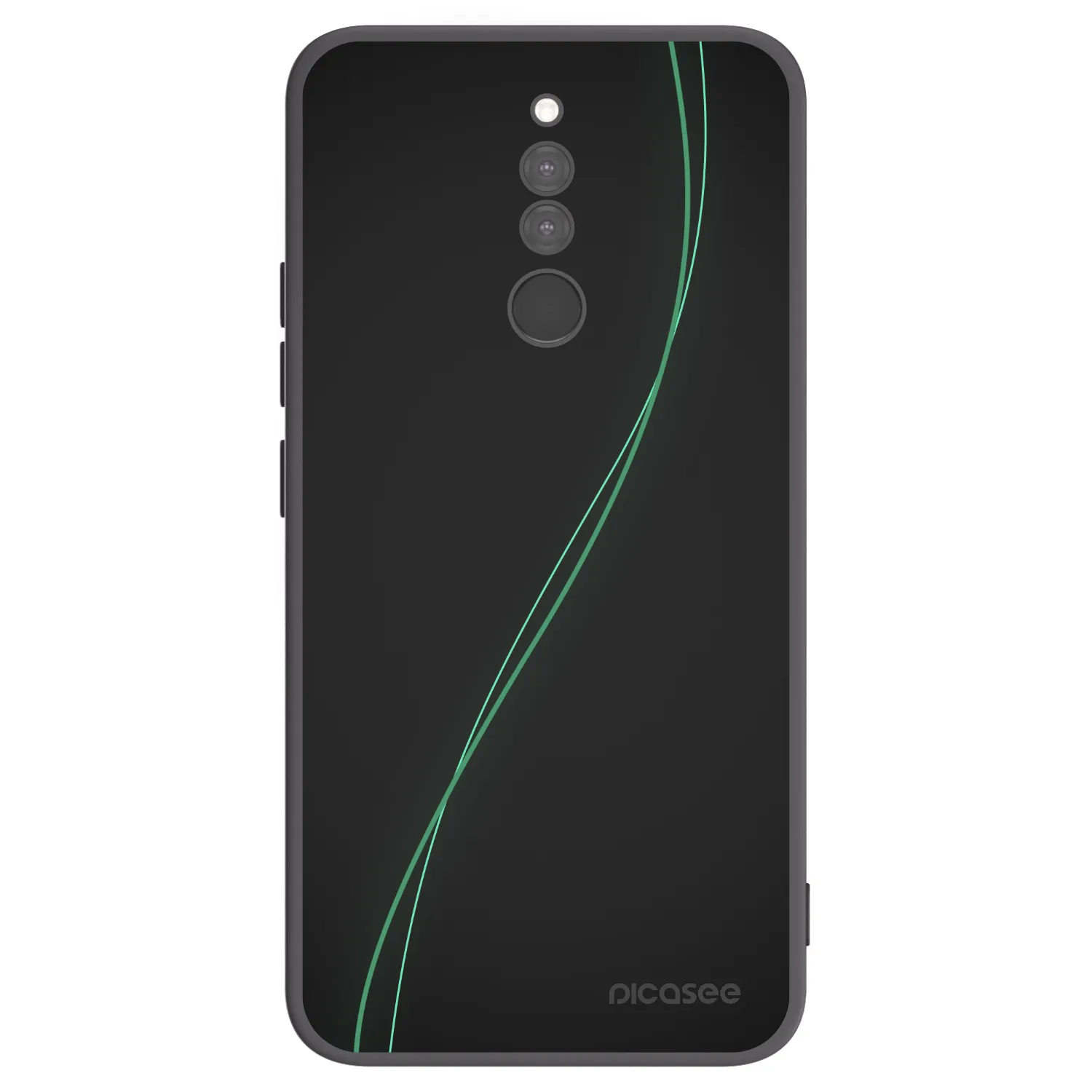 Picasee silikonski črni ovitek za Xiaomi Redmi 8 - Be Different