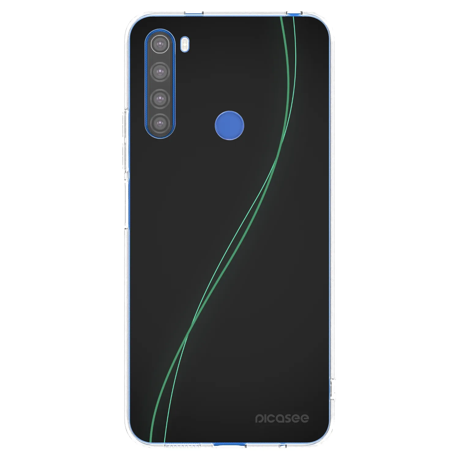 Picasee silikonski prozorni ovitek za Xiaomi Redmi Note 8T - Be Different