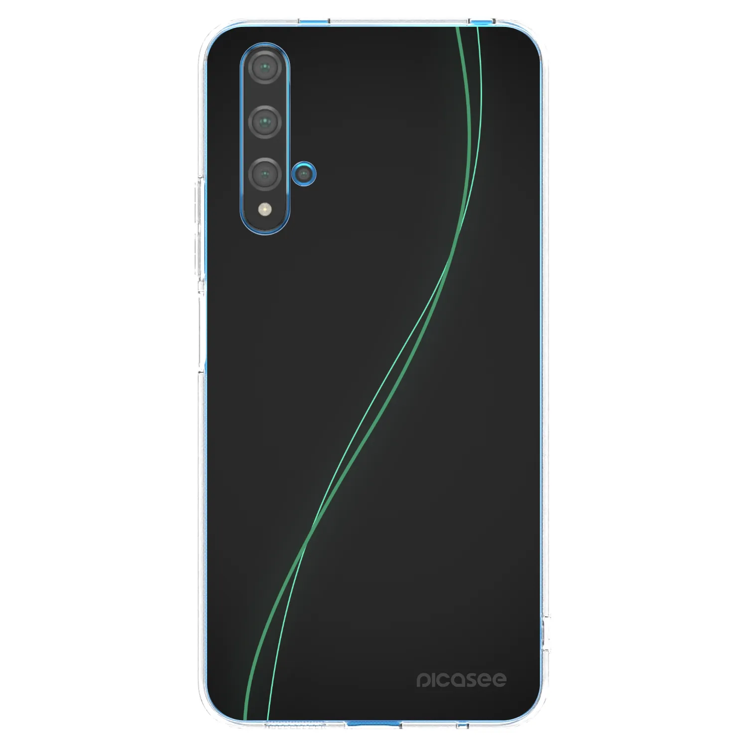 Picasee silikonski prozorni ovitek za Huawei Nova 5T - Be Different