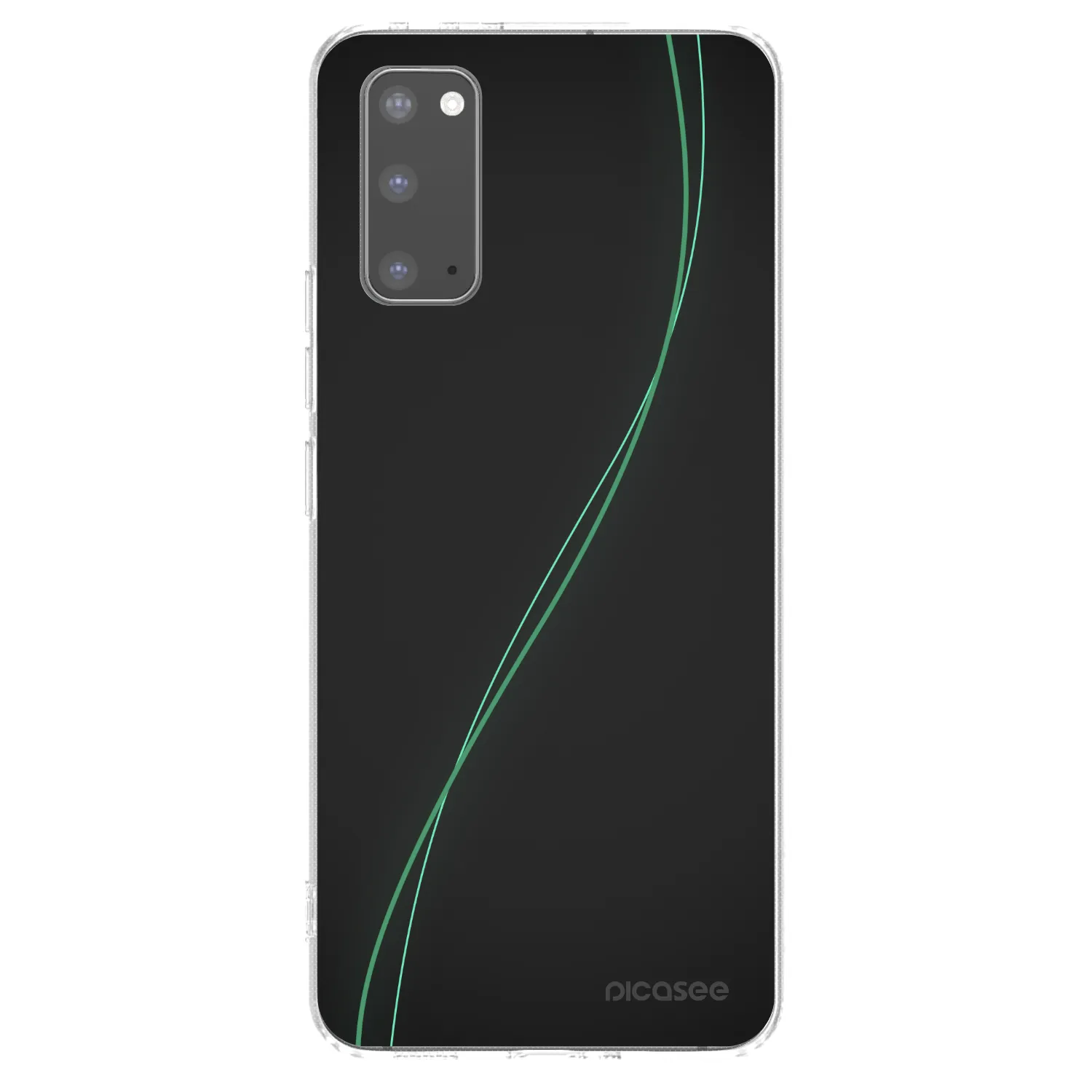 Picasee silikonski prozorni ovitek za Samsung Galaxy S20 G980F - Be Different