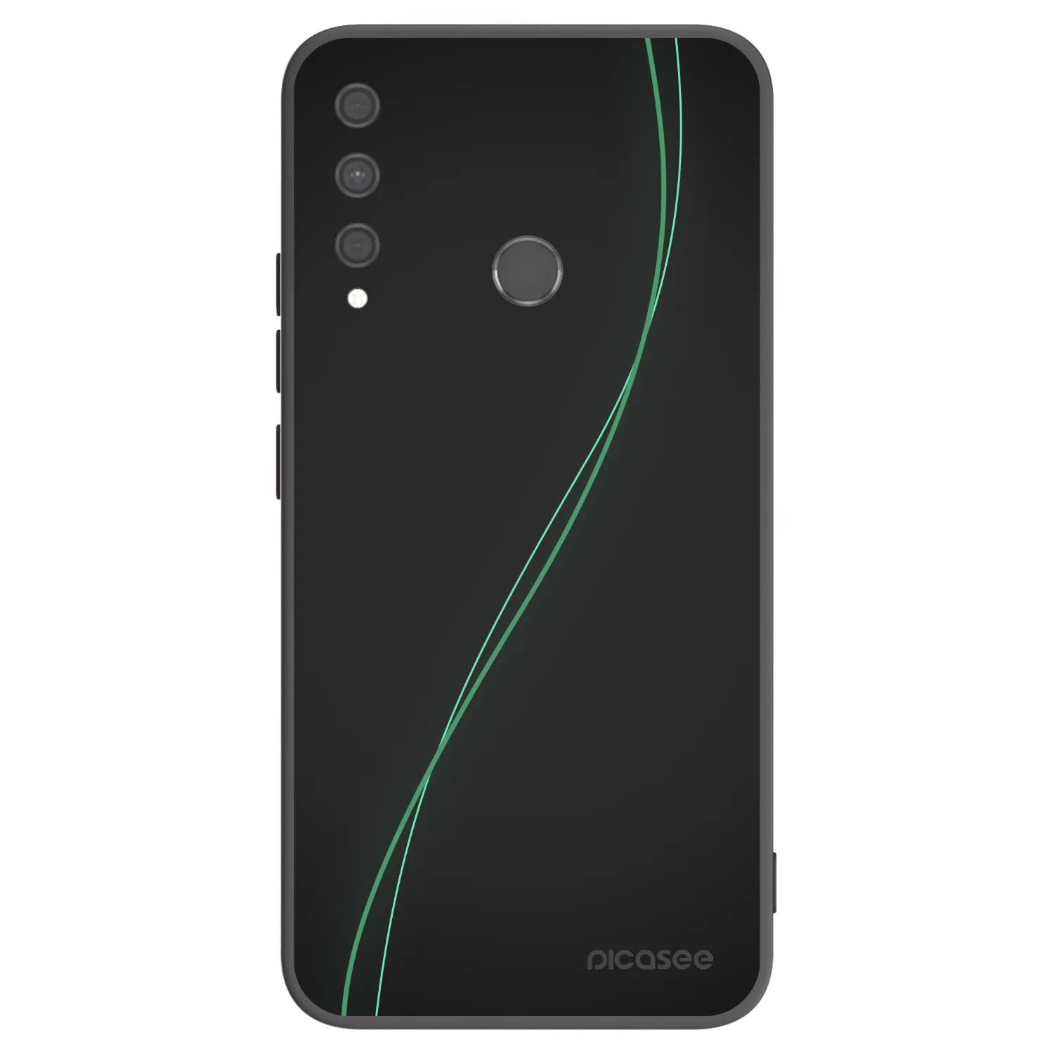 Picasee silikonski črni ovitek za Huawei P40 Lite E - Be Different