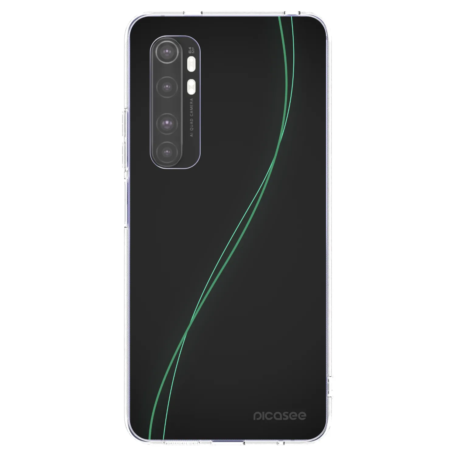 Picasee silikonski prozorni ovitek za Xiaomi Mi Note 10 Lite - Be Different