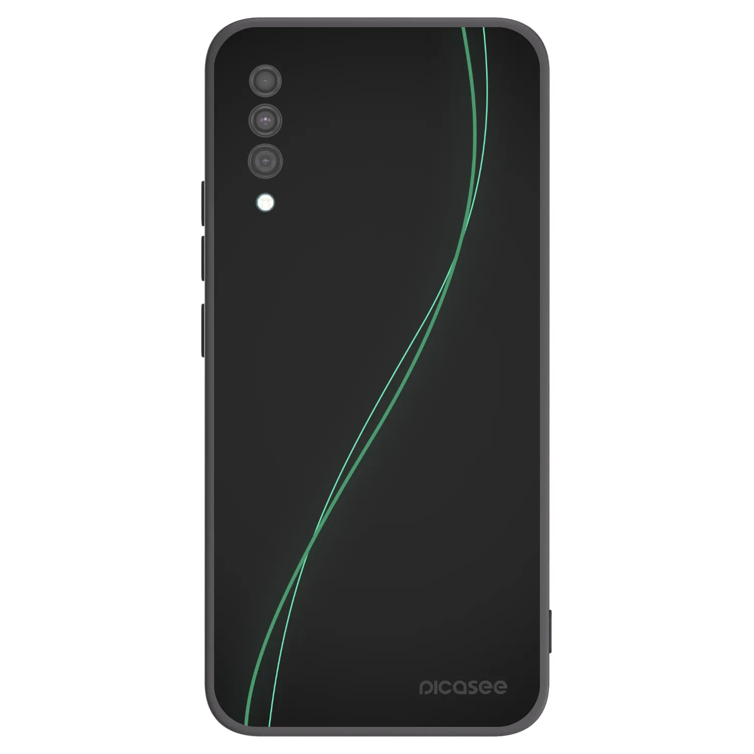 Picasee silikonski črni ovitek za Samsung Galaxy A30s A307F - Be Different