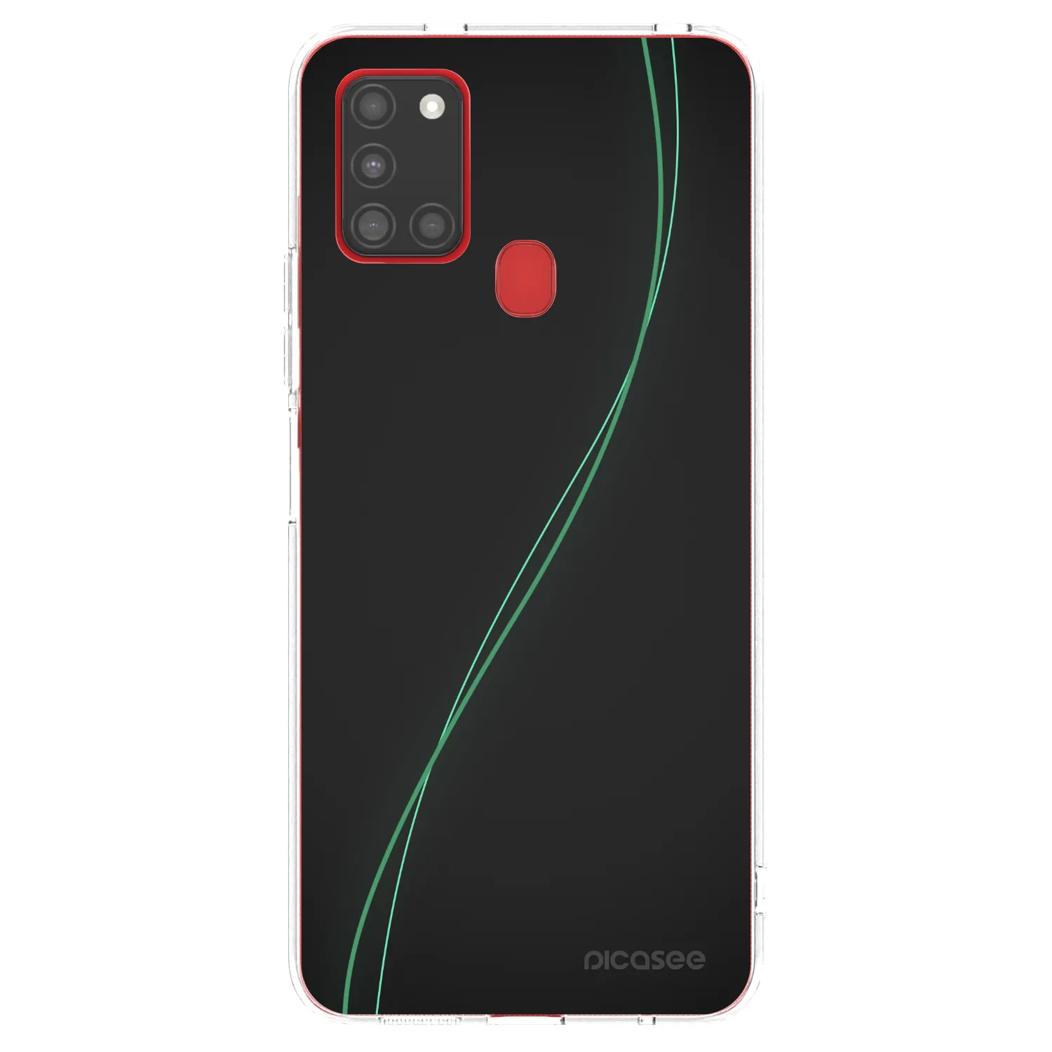 Picasee silikonski prozorni ovitek za Samsung Galaxy A21s - Be Different