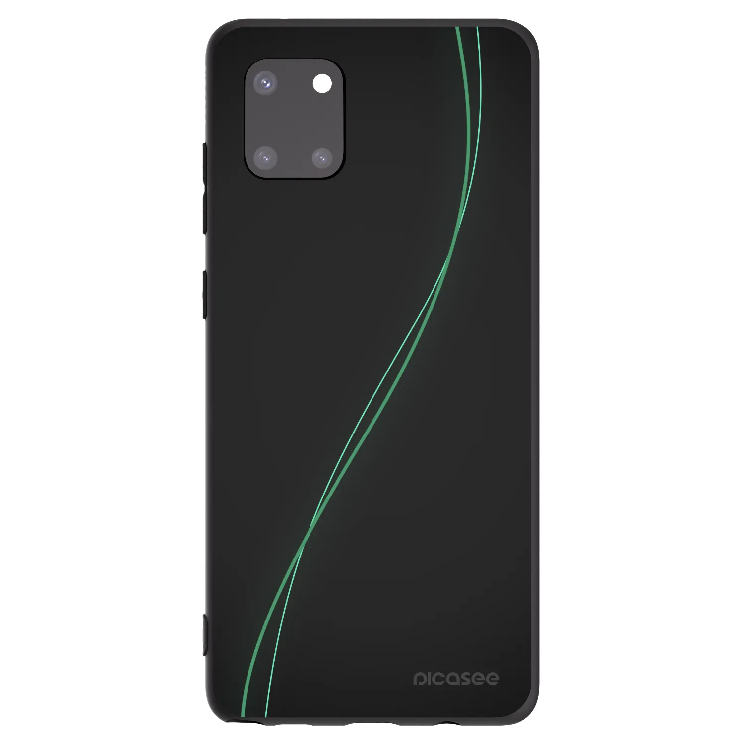 Picasee silikonski črni ovitek za Samsung Galaxy Note 10 Lite N770F - Be Different