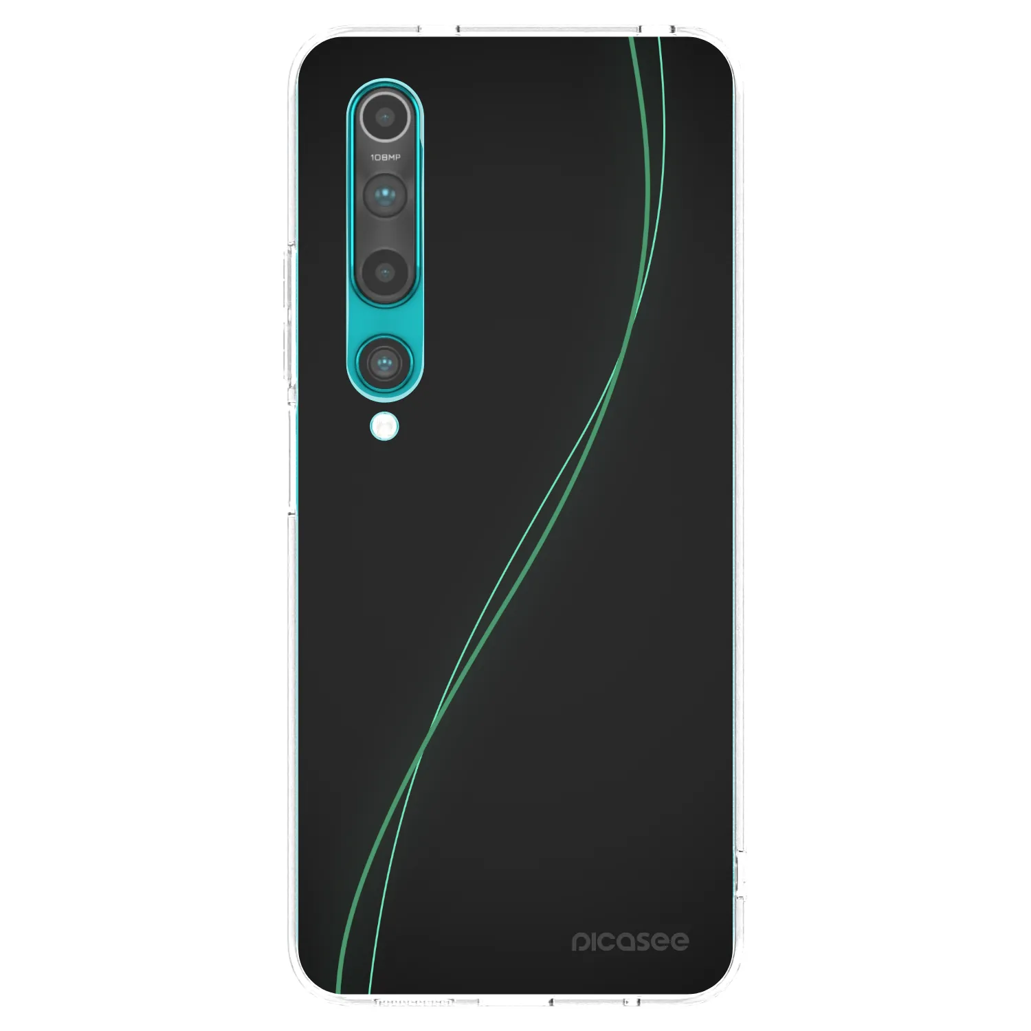 Picasee silikonski prozorni ovitek za Xiaomi Mi 10 - Be Different