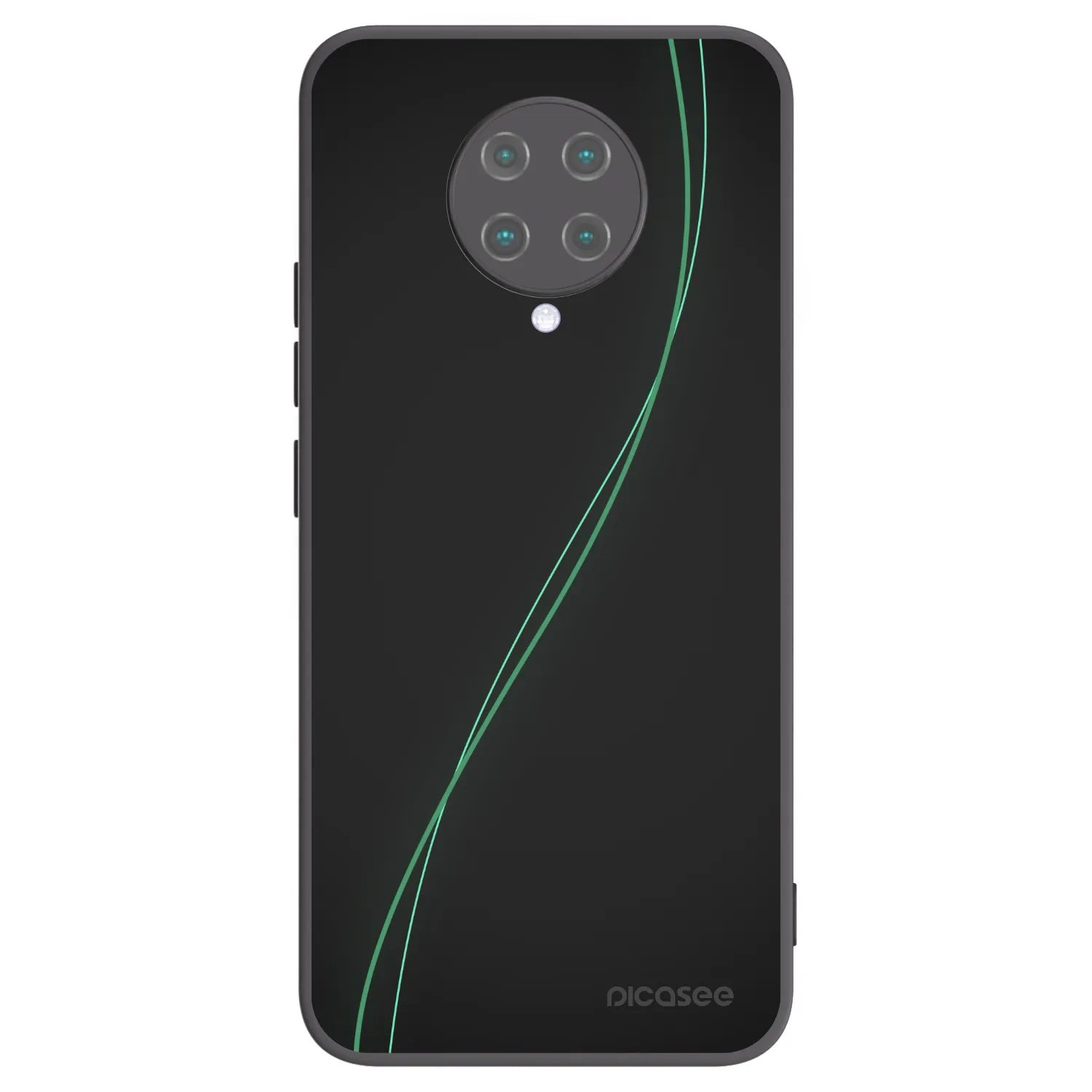 Picasee silikonski črni ovitek za Xiaomi Poco F2 Pro - Be Different