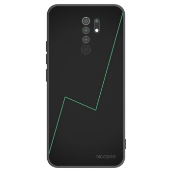 Picasee silikonski črni ovitek za Xiaomi Redmi 9 - Consistency