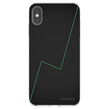 Picasee silikonski prozorni ovitek za Apple iPhone XS Max - Consistency
