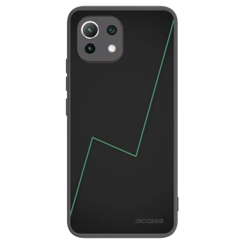 Picasee silikonski črni ovitek za Xiaomi 11 Lite 5G NE - Consistency