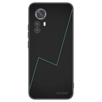 Picasee silikonski črni ovitek za Xiaomi 12 Pro - Consistency
