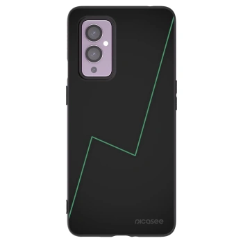 Picasee silikonski črni ovitek za OnePlus 9 - Consistency
