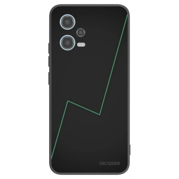 Picasee silikonski črni ovitek za Xiaomi Redmi Note 12 5G - Consistency