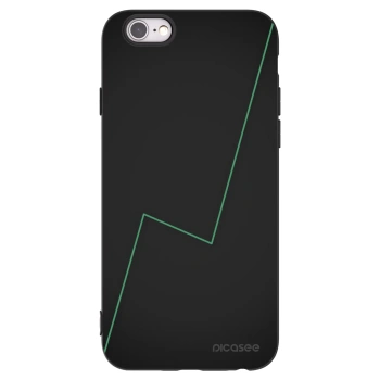 Picasee silikonski črni ovitek za Apple iPhone 6/6S - Consistency