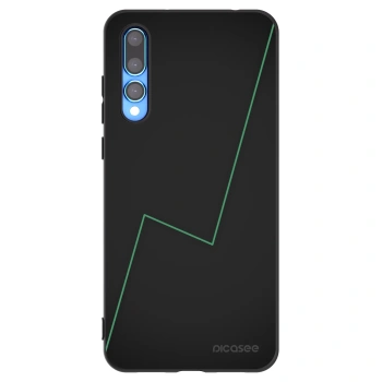 Picasee silikonski črni ovitek za Huawei P20 Pro - Consistency