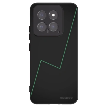 Picasee silikonski črni ovitek za Xiaomi 14 - Consistency
