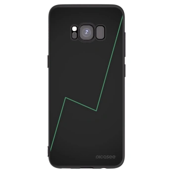 Picasee silikonski črni ovitek za Samsung Galaxy S8 G950F - Consistency