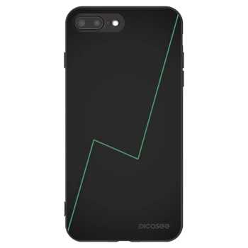 Picasee silikonski črni ovitek za Apple iPhone 7 Plus - Consistency