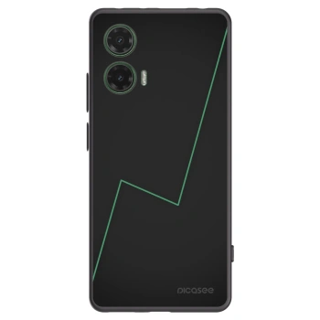 Picasee silikonski črni ovitek za Motorola Moto G35 5G - Consistency