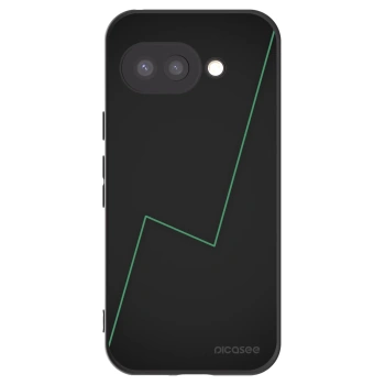 Picasee silikonski črni ovitek za Google Pixel 9a - Consistency